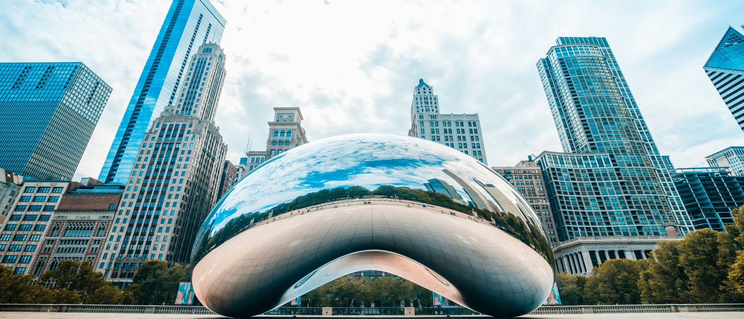 Cloud Gate in Downtown Chicago