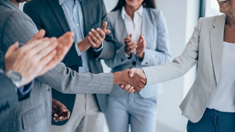 The team welcomes a new joiner.